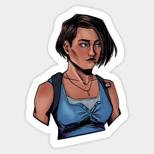 Jill Valentine resident evil 3 remake Sticker